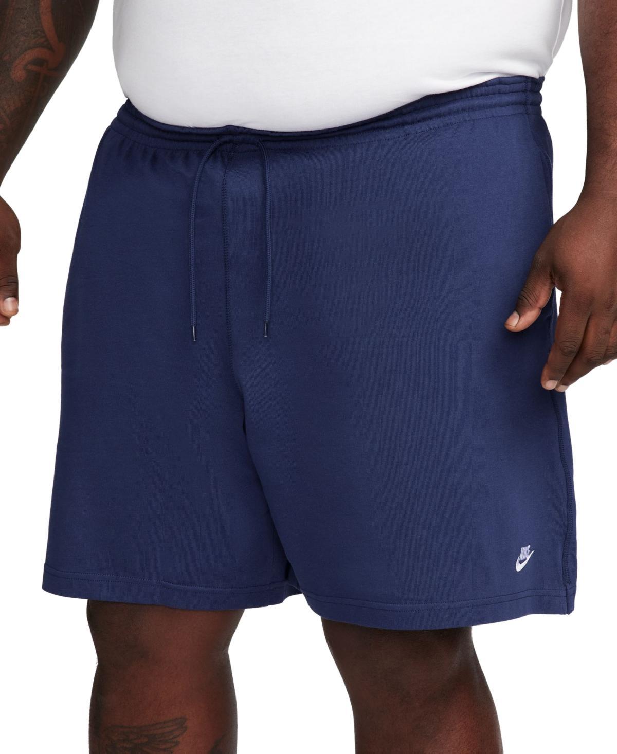 NIKE Men's Club Relaxed-fit Logo Embroidered Shorts, Regular & Big & Tall In Red Product Image