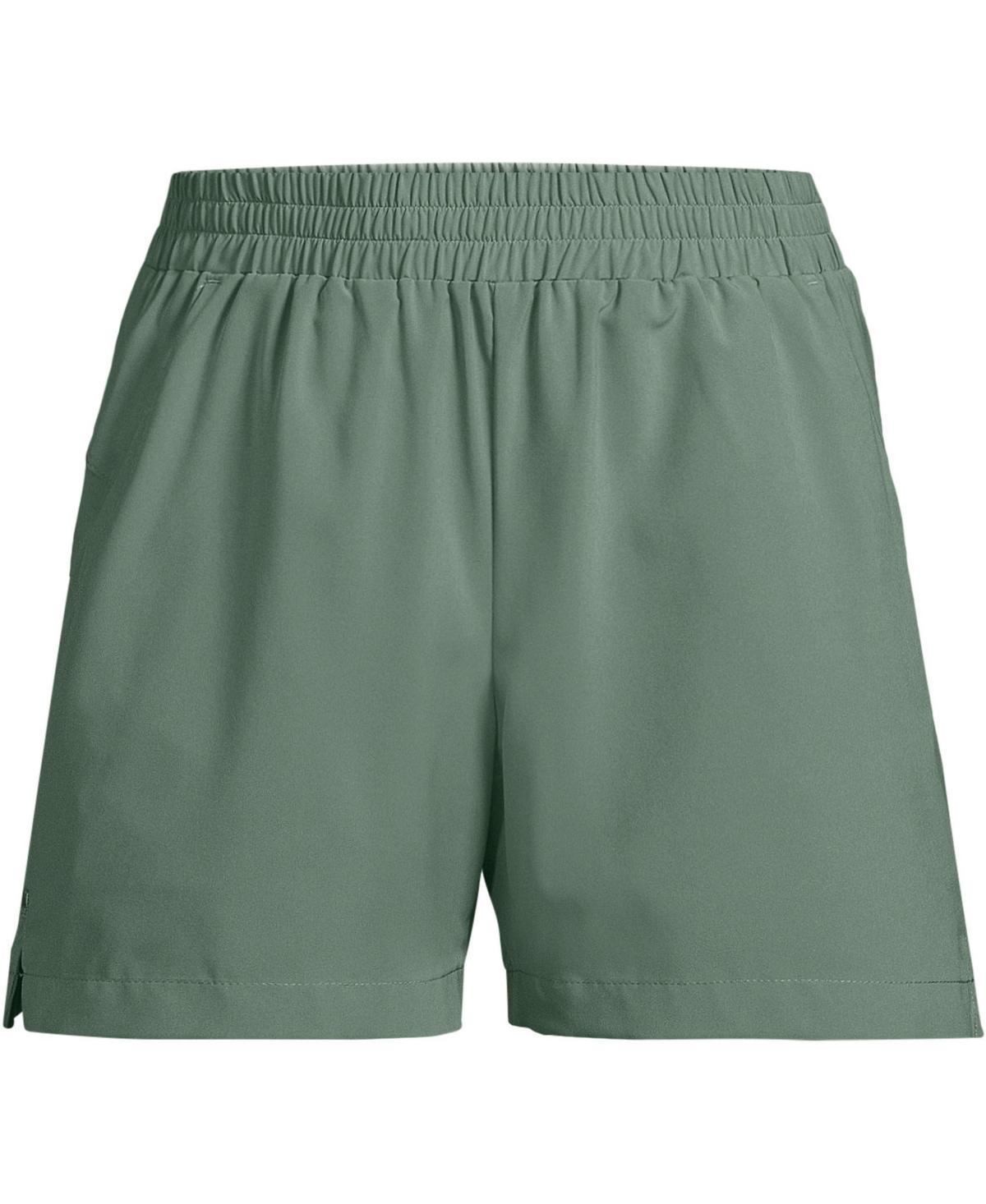 Lands End Womens Active Packable Lightweight Woven 5 Shorts Product Image