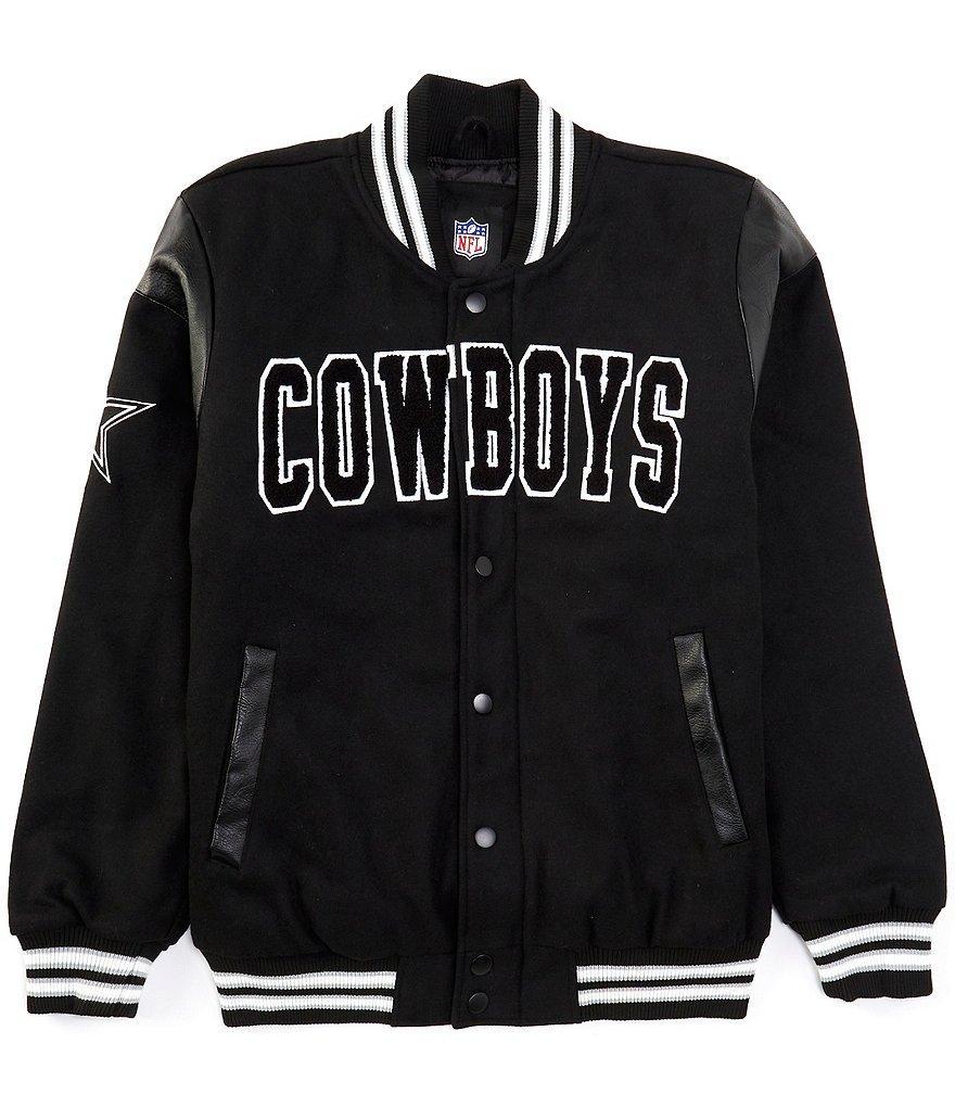 Dallas Cowboys Clutch Hitter Varsity Jacket Product Image