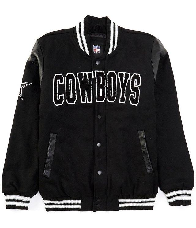 Dallas Cowboys Clutch Hitter Varsity Jacket Product Image