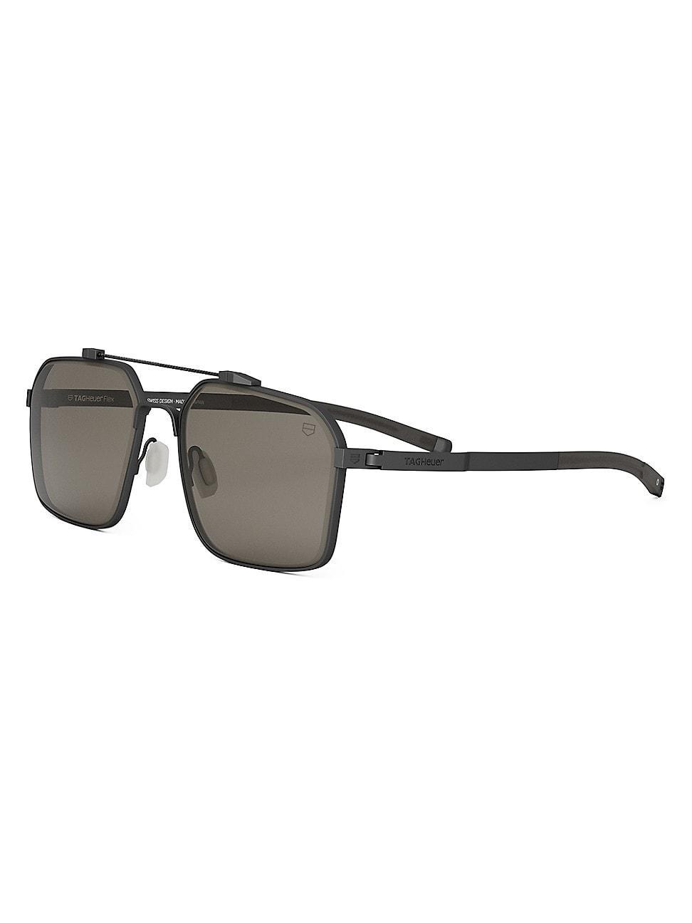 Mens Flex Dyneema 57MM Square Sunglasses Product Image