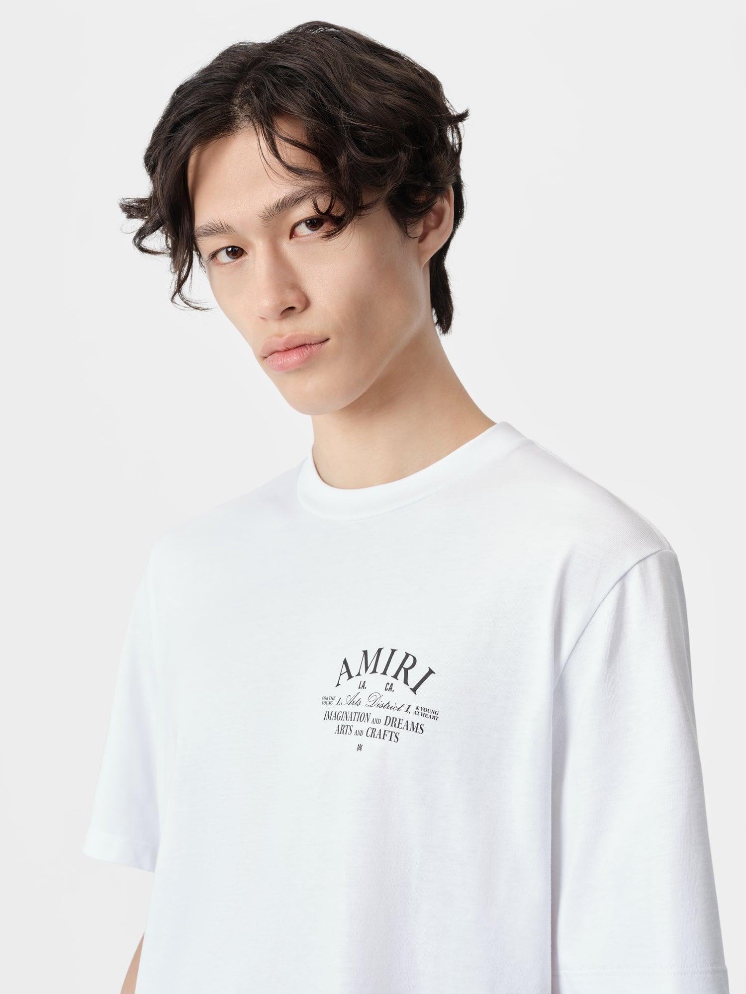 AMIRI ARTS DISTRICT TEE - White Male Product Image