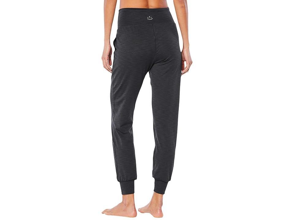 Beyond Yoga Heather Rib Midi Joggers Heather) Women's Casual Pants Product Image