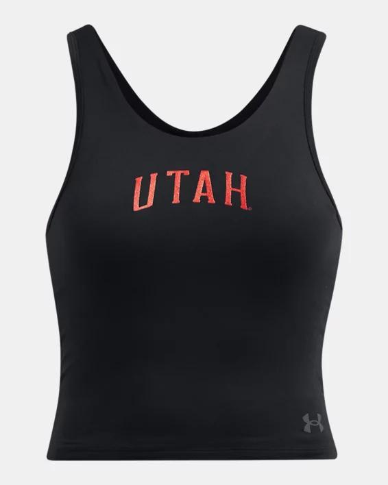 Womens UA Motion Gameday Collegiate Crop Tank Product Image