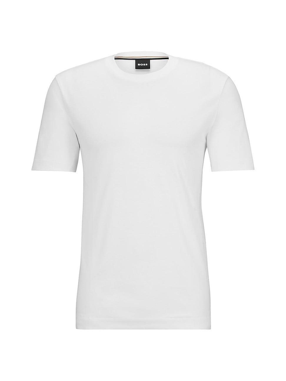 Boss Thompson 02 Cotton Solid Tee Product Image