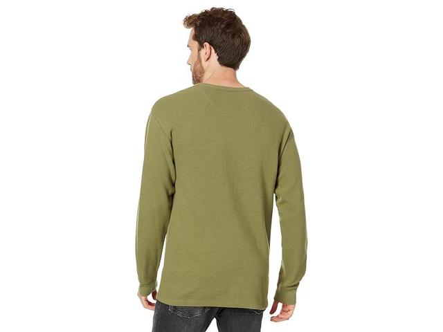 Vans Alder Long Sleeve Pocket Thermal (Loden ) Men's T Shirt Product Image