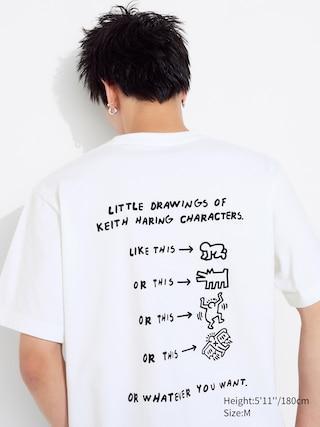 Mens Ut Archive Ut (Short-Sleeve Graphic T-Shirt) (Keith Haring) White 2XS UNIQLO US Product Image