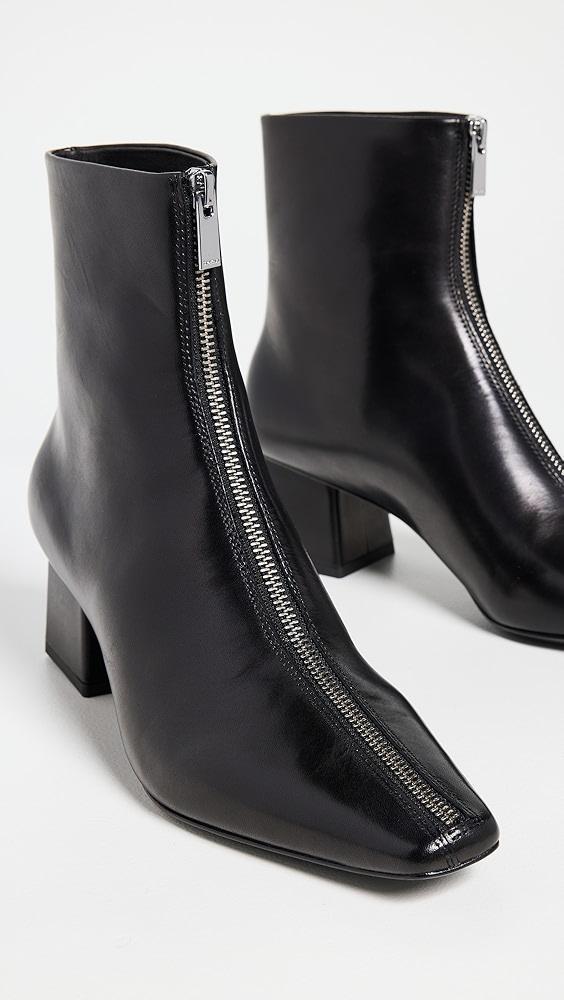 SIMKHAI Ryder Leather Zip Front Boots | Shopbop Product Image