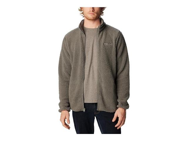 Columbia Rugged Ridge III Sherpa Full Zip (City Grey) Men's Clothing Product Image