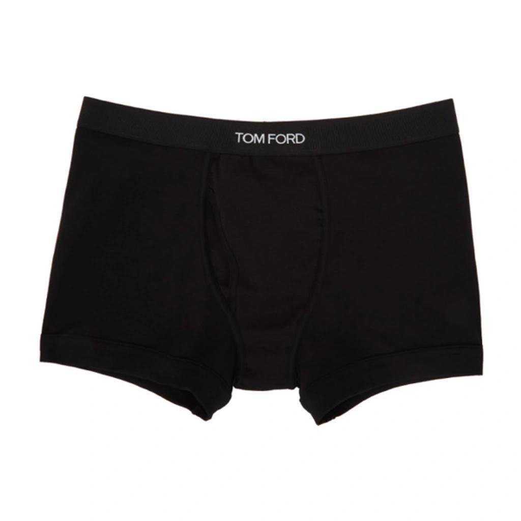 Logo-waistband Boxer Briefs (set Of 2) In Black Product Image