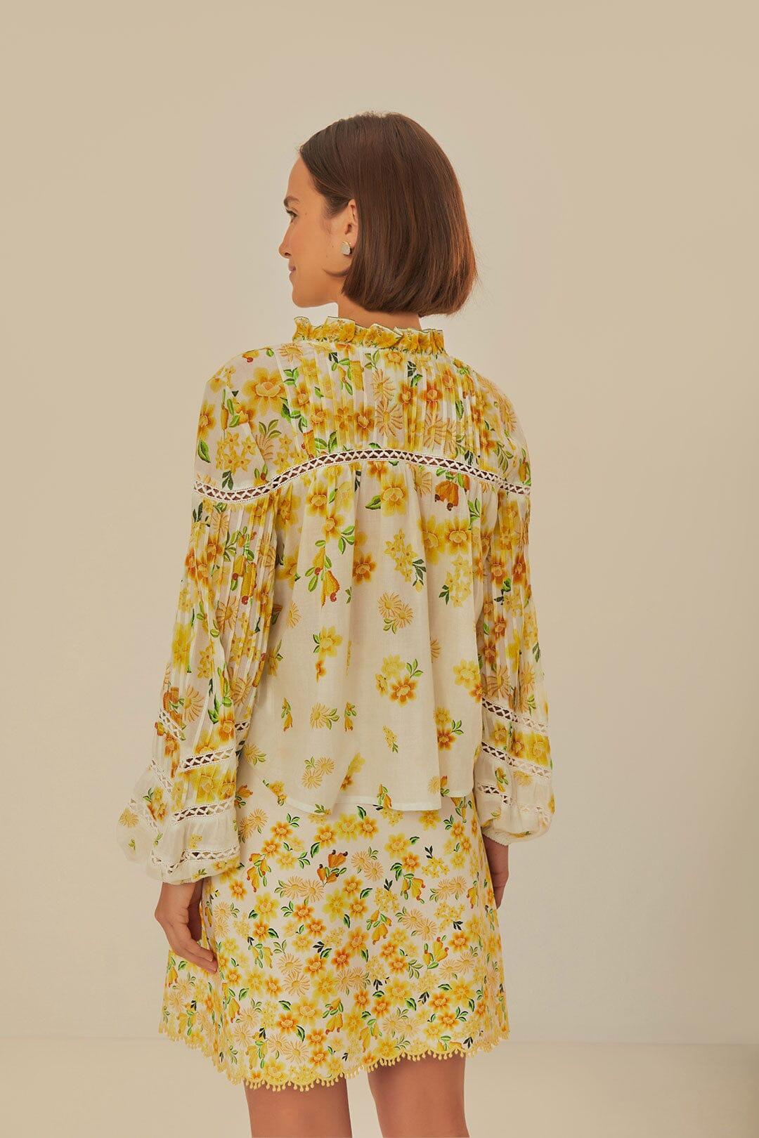 Off-White Azaleia Blouse, AZALEIA OFF-WHITE / XL Product Image