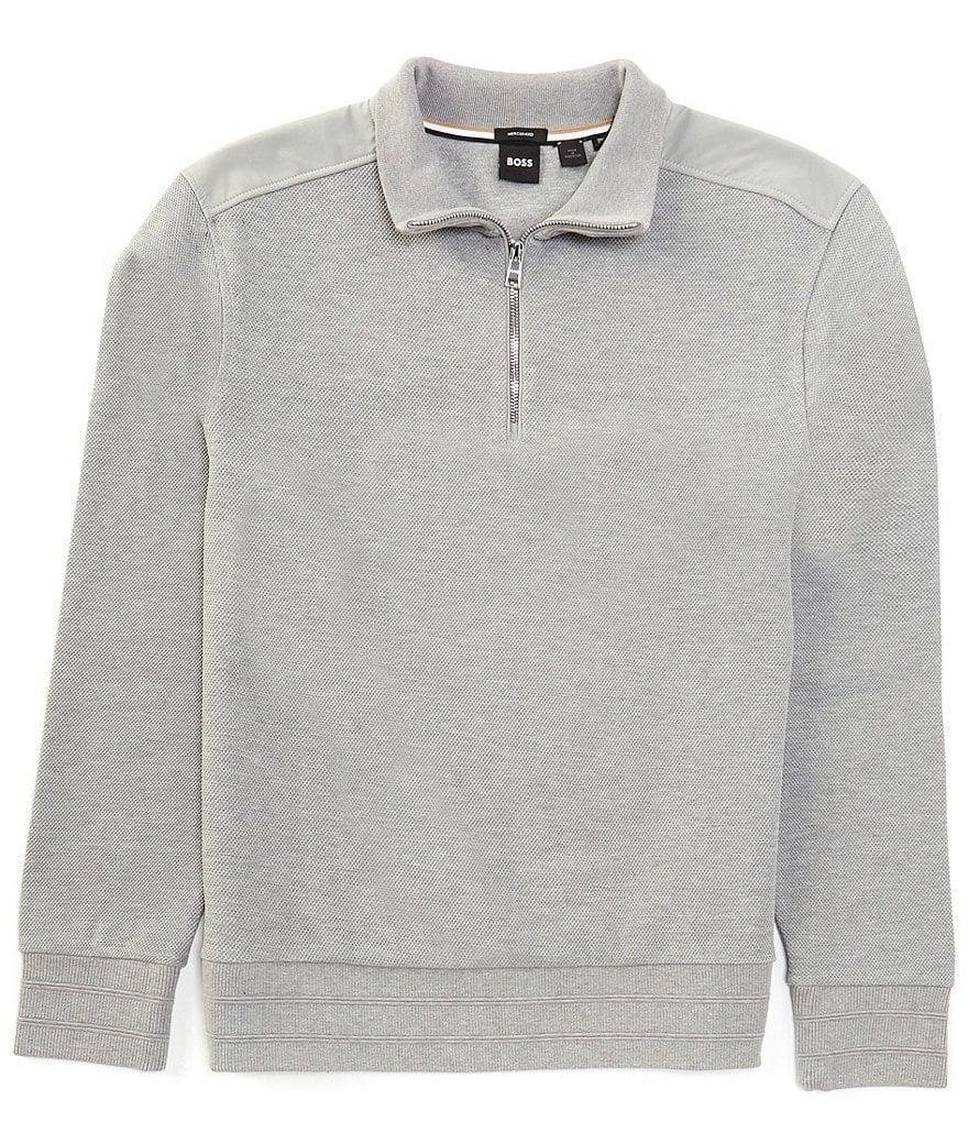 Hugo Boss BOSS Sidney Quarter-Zip Pullover Product Image