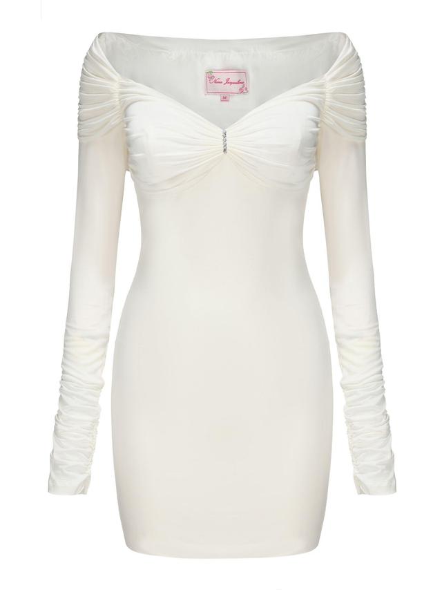 Olivia Dress (White) (Final Sale) Product Image