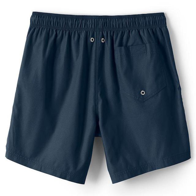 Mens Lands End 6-in. Swim Trunks Radiant Blue Product Image