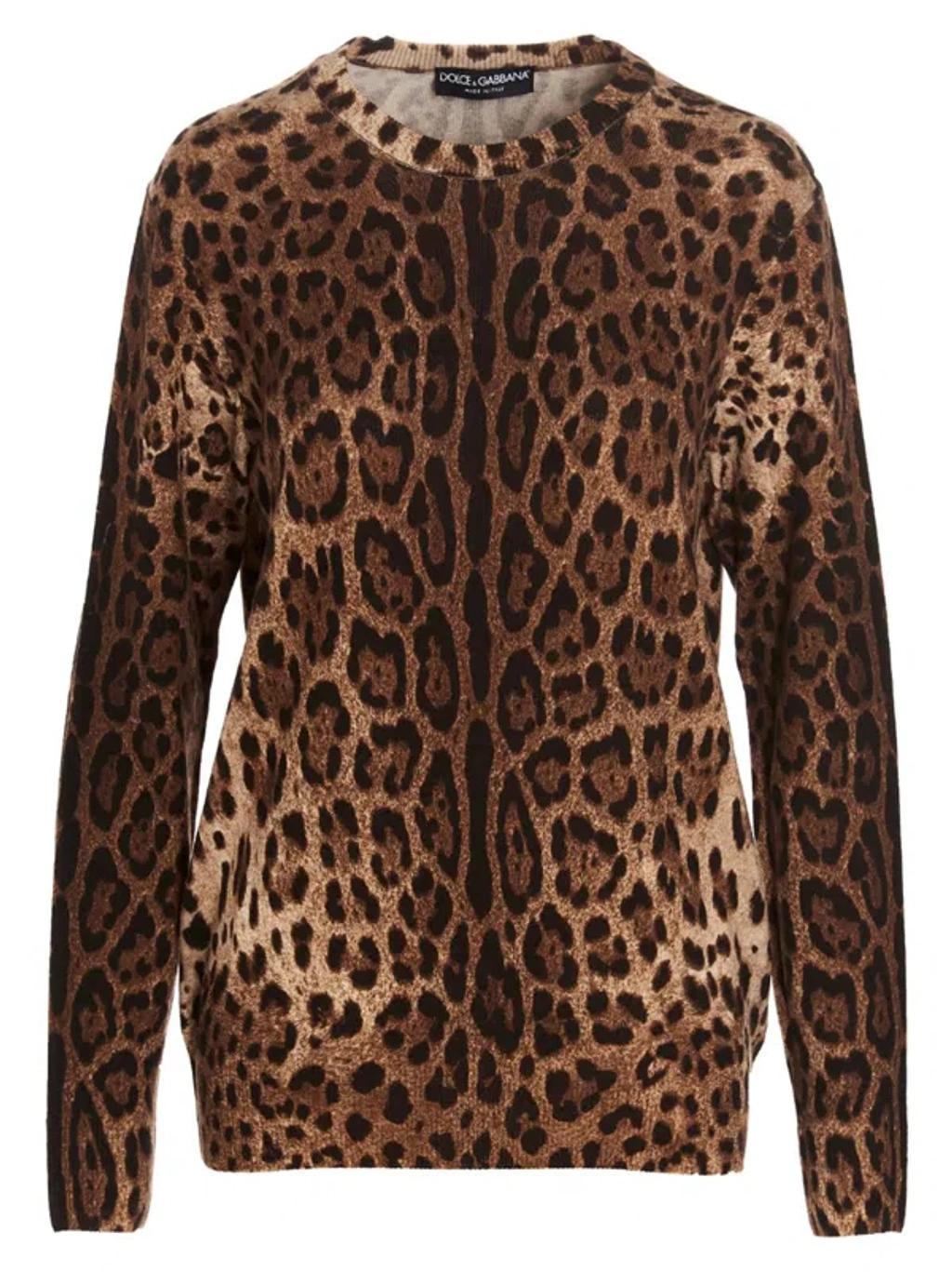 Animalier Sweater In Brown Product Image