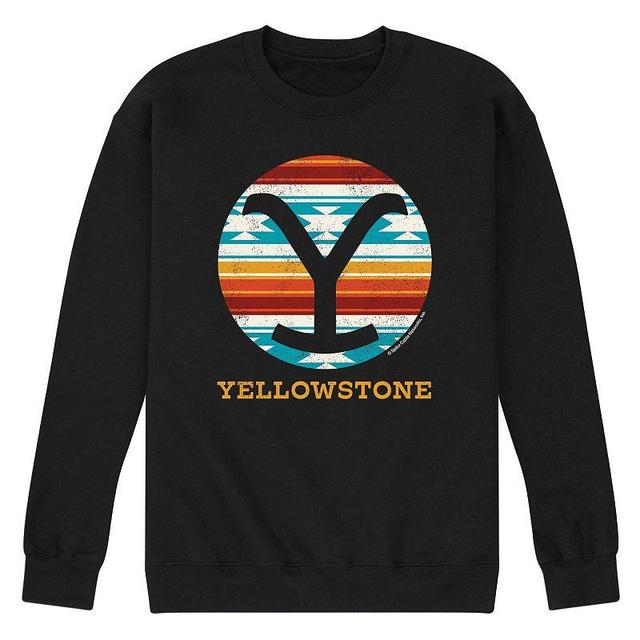 Mens Yellowstone Western Blanket Sweatshirt Product Image