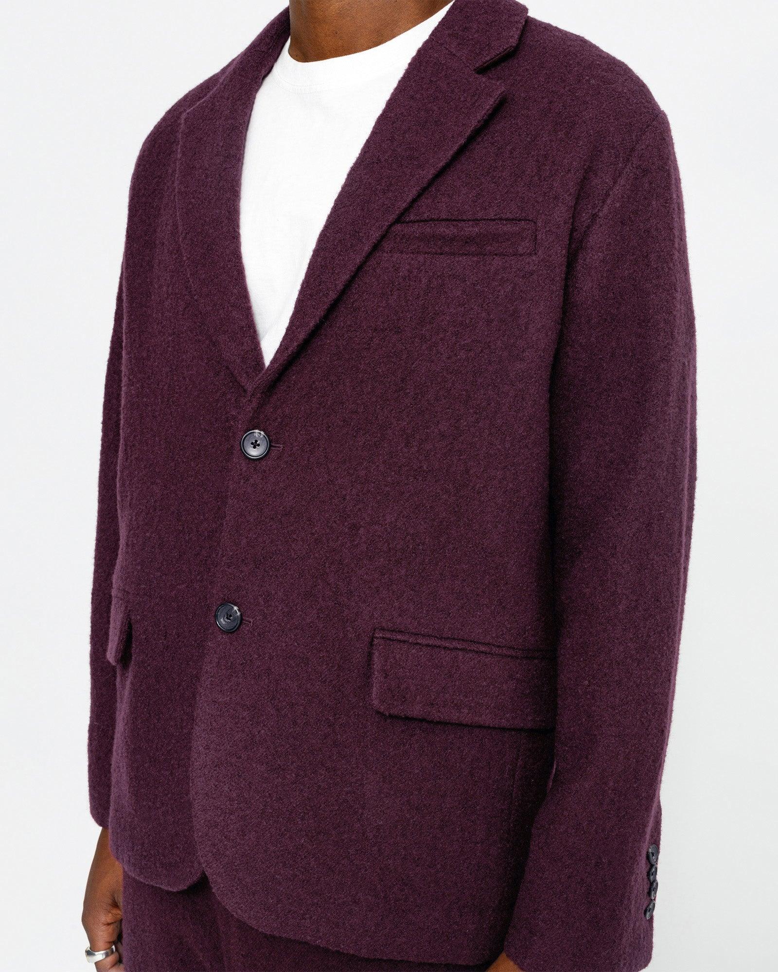 BLAZER TEXTURED WOOL Male Product Image