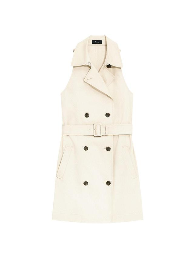 Womens Trench Coat Minidress Product Image