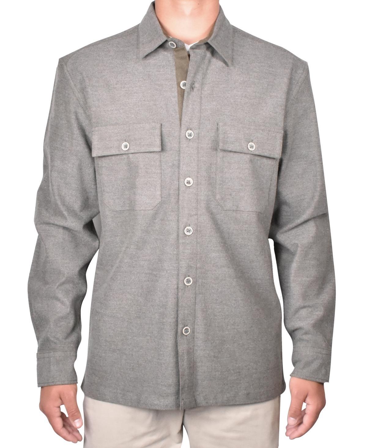 Vintage 1946 Mens Brushed Heather Shirt Jacket Product Image