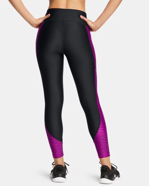 Womens HeatGear Printed Ankle Leggings Product Image