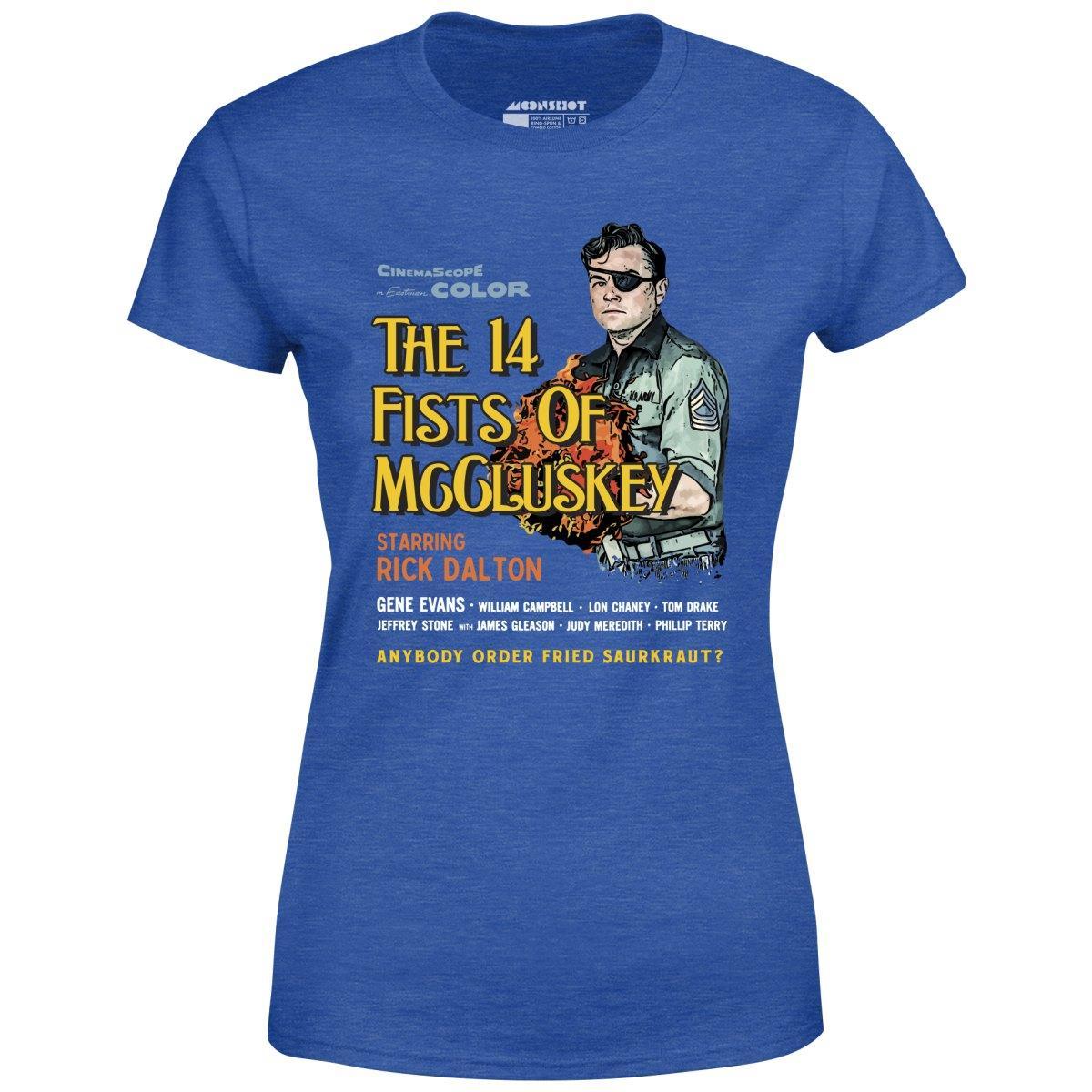 Rick Dalton - The 14 Fists of McCluskey - Women's T-Shirt Female Product Image