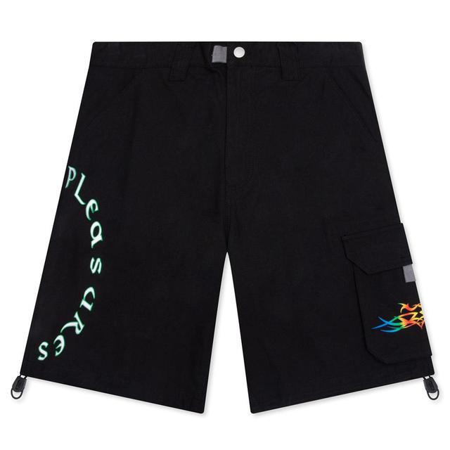 Adventure Cargo Shorts - Black Male Product Image