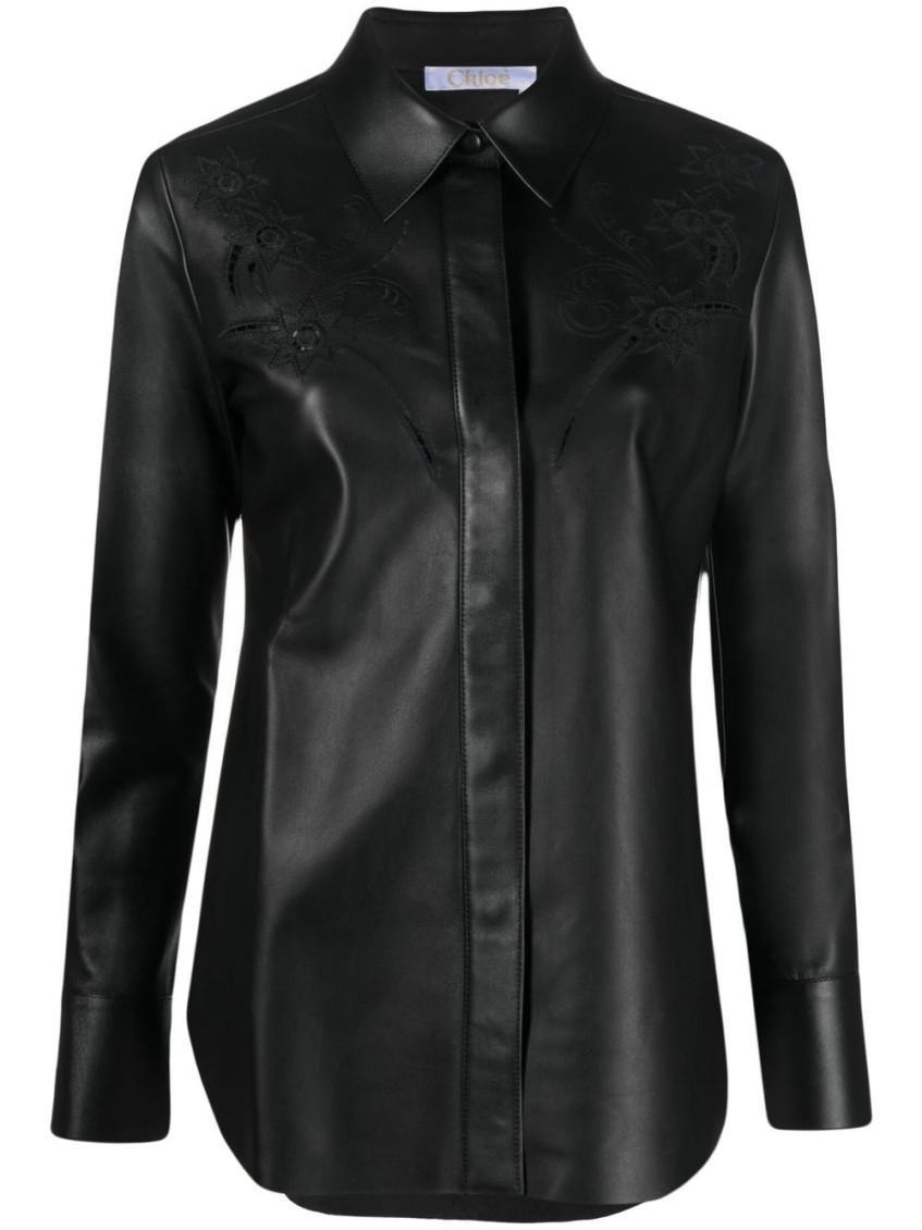 Leather Jacket In Black product image