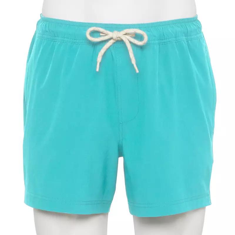 Mens Trinity Coast 5-in. Solid Swim Trunks Product Image