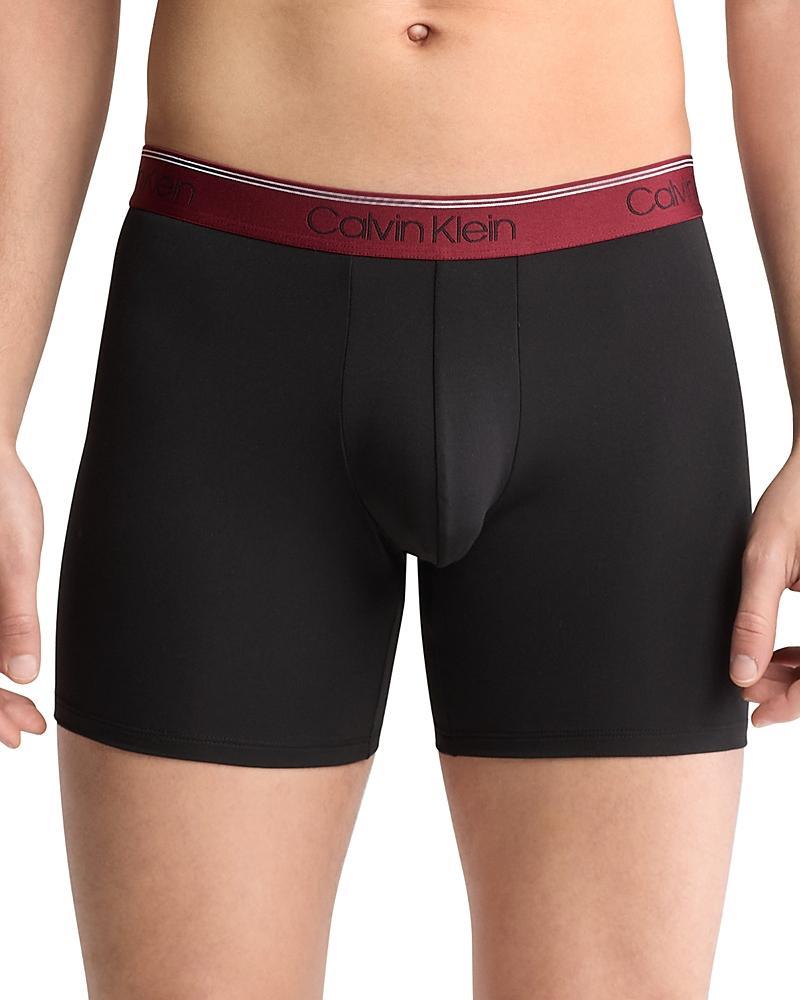 Mens Calvin Klein 3-Pack Microfiber Stretch Boxer Briefs Product Image