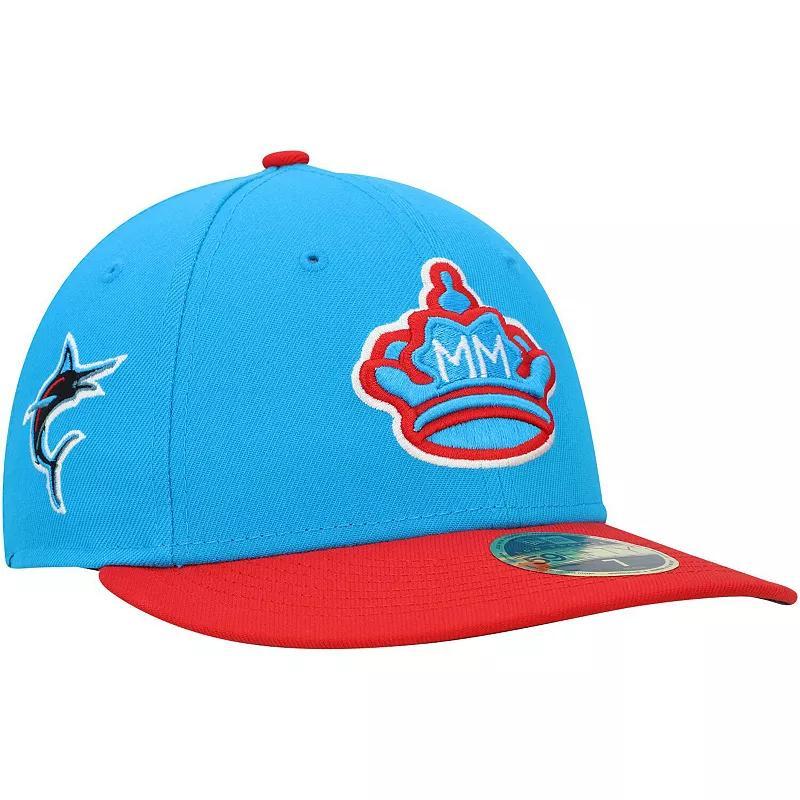 Mens New Era /Red Miami Marlins City Connect 59FIFTY Fitted Hat Product Image