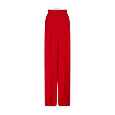 Senna Wide-leg Pants In Red Product Image