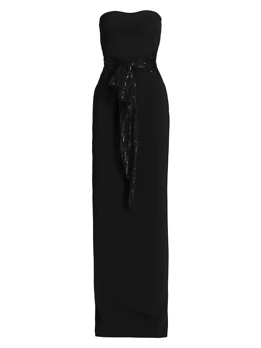 Audrey Strapless Column Gown Product Image