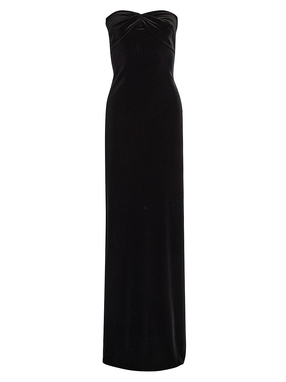 Womens Noela Velvet Gown Product Image