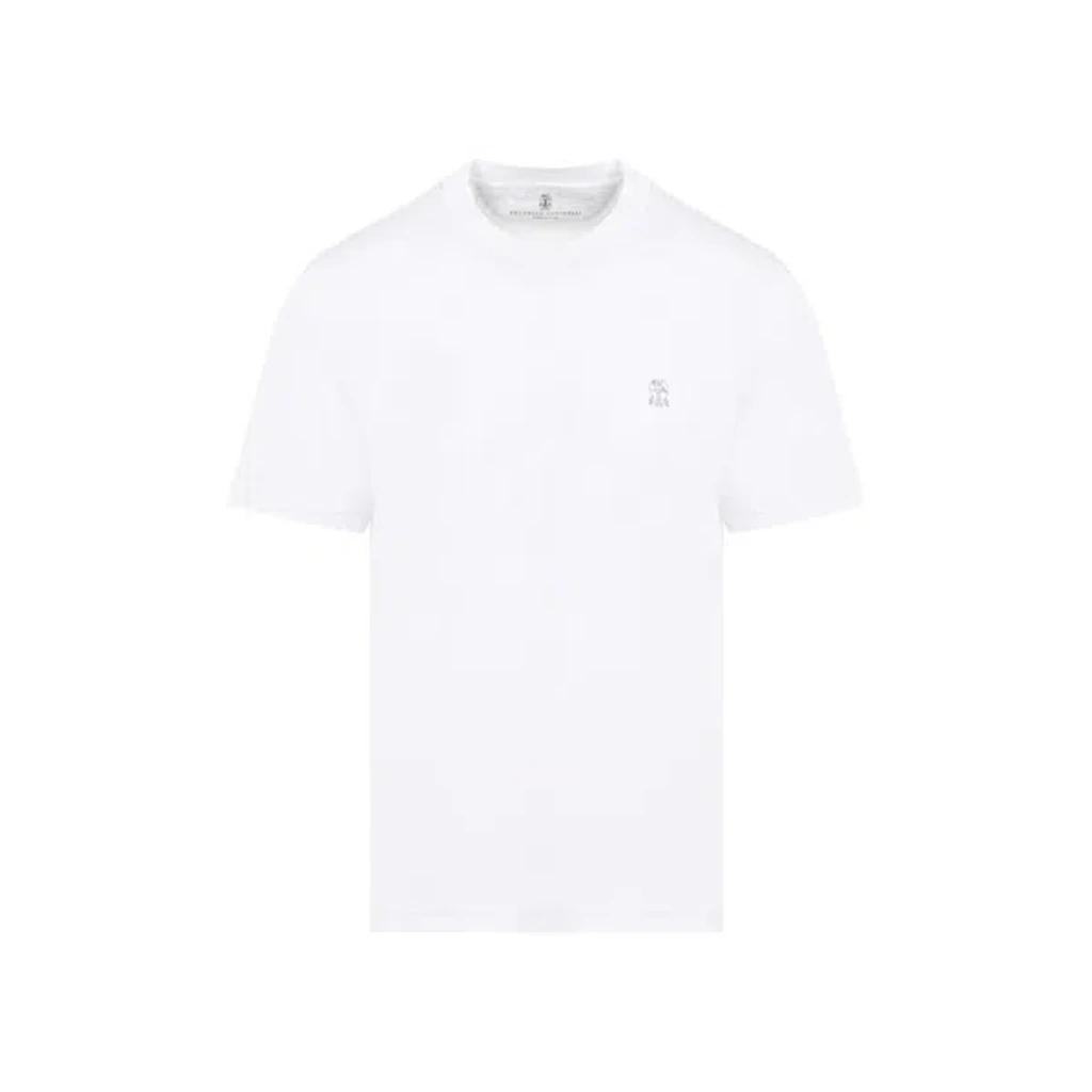 BRUNELLO CUCINELLI T-shirt Tshirt In White product image