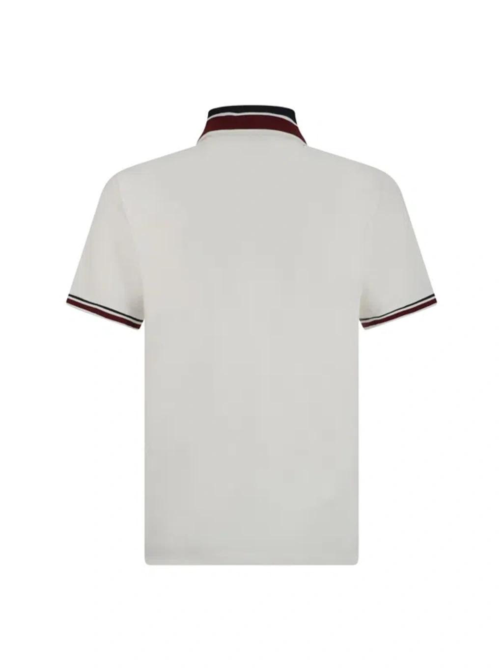 Patch Logo Polo Shirt In Multicolor Product Image