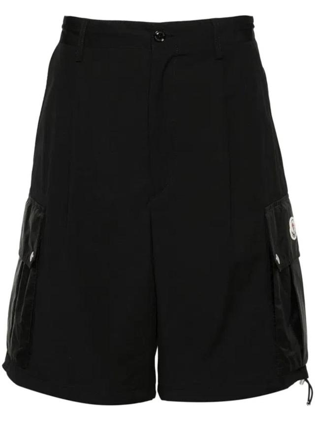 Cargo Bermuda Shorts In Black Product Image