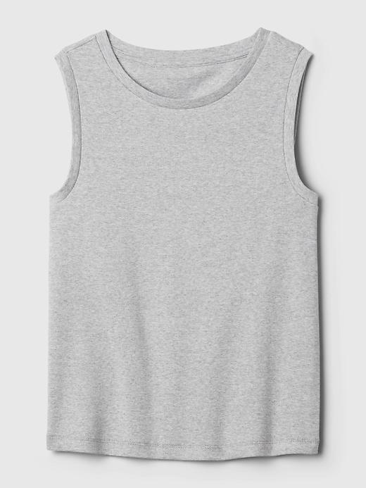 Linen-Blend Tank Top Product Image