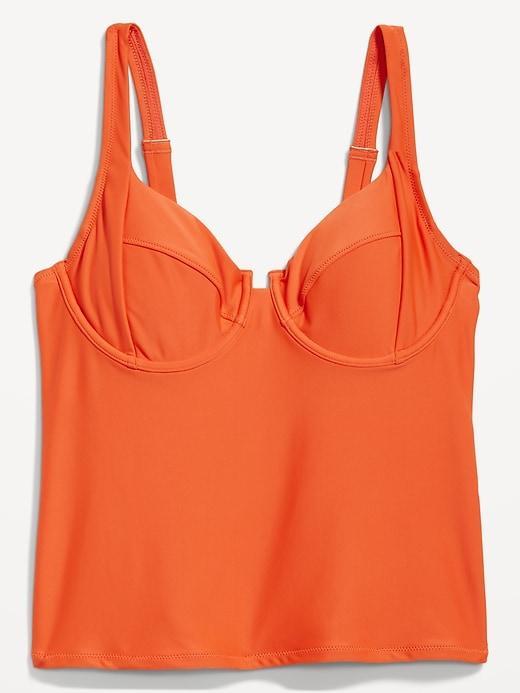 Underwire Tankini Swim Top Product Image