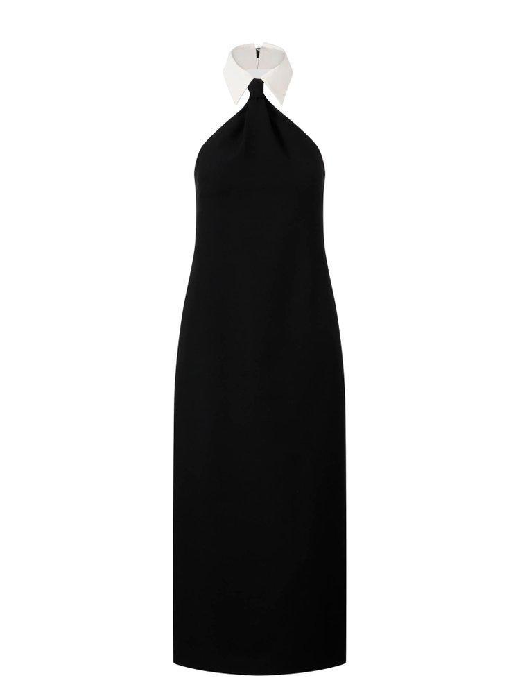 Sleeveless Midi Dress In Black Product Image