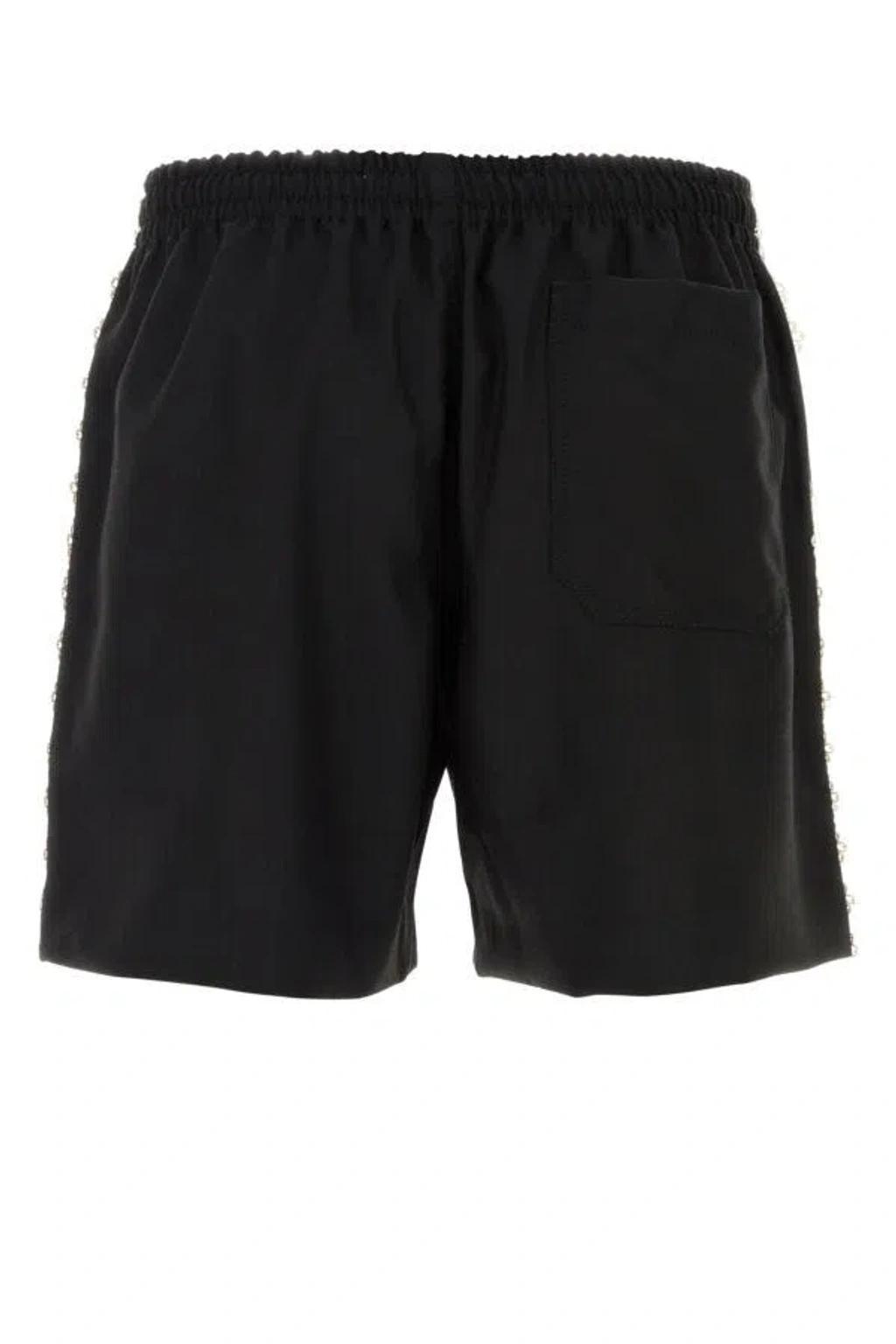 BODE Shorts-l Nd  Male In Black Product Image