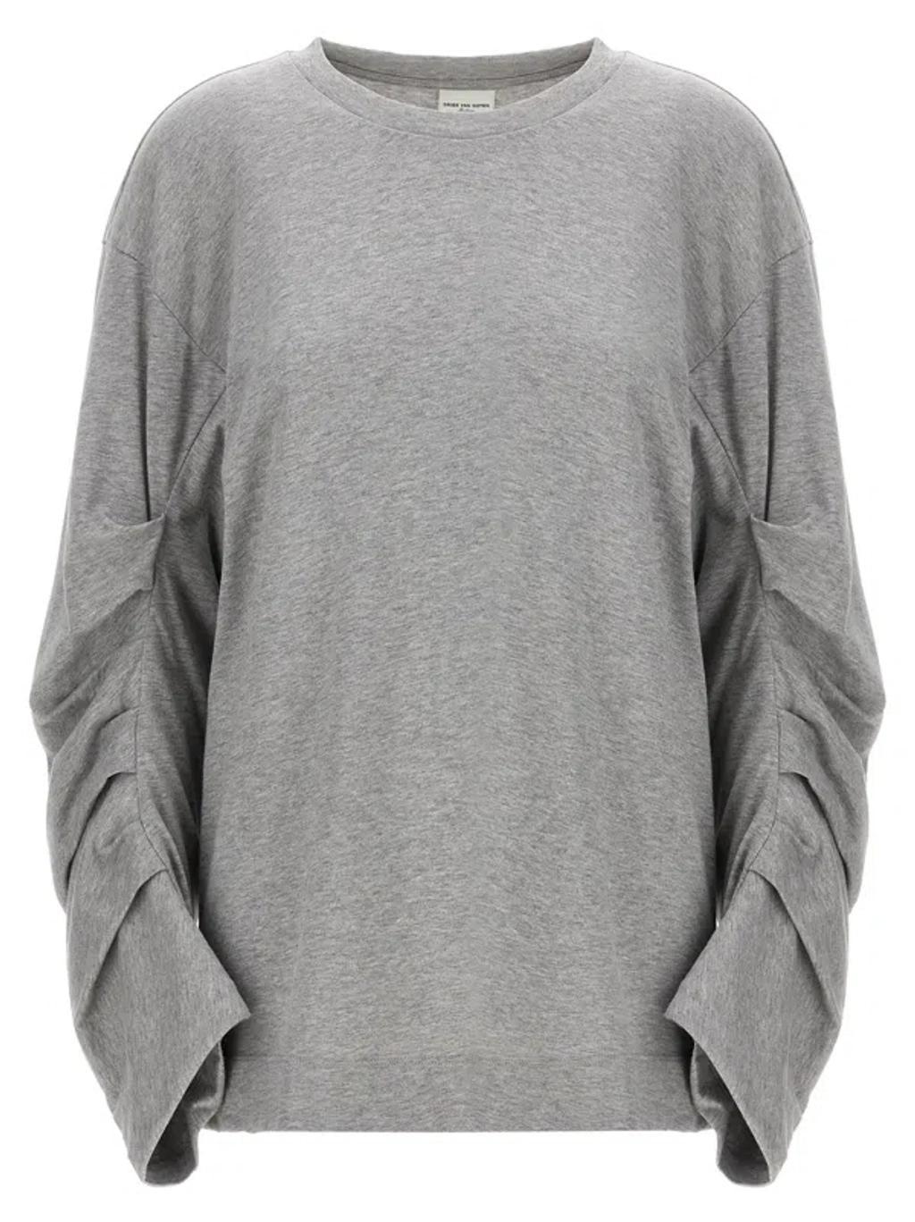 DRIES VAN NOTEN Heynas Sweater In Gray Product Image