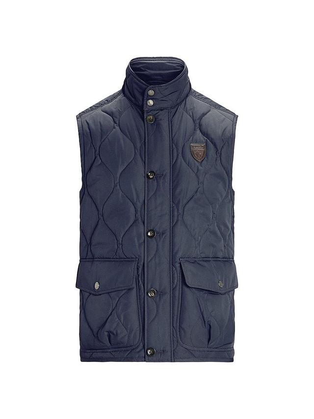 Men's Quilted Utility Vest Product Image