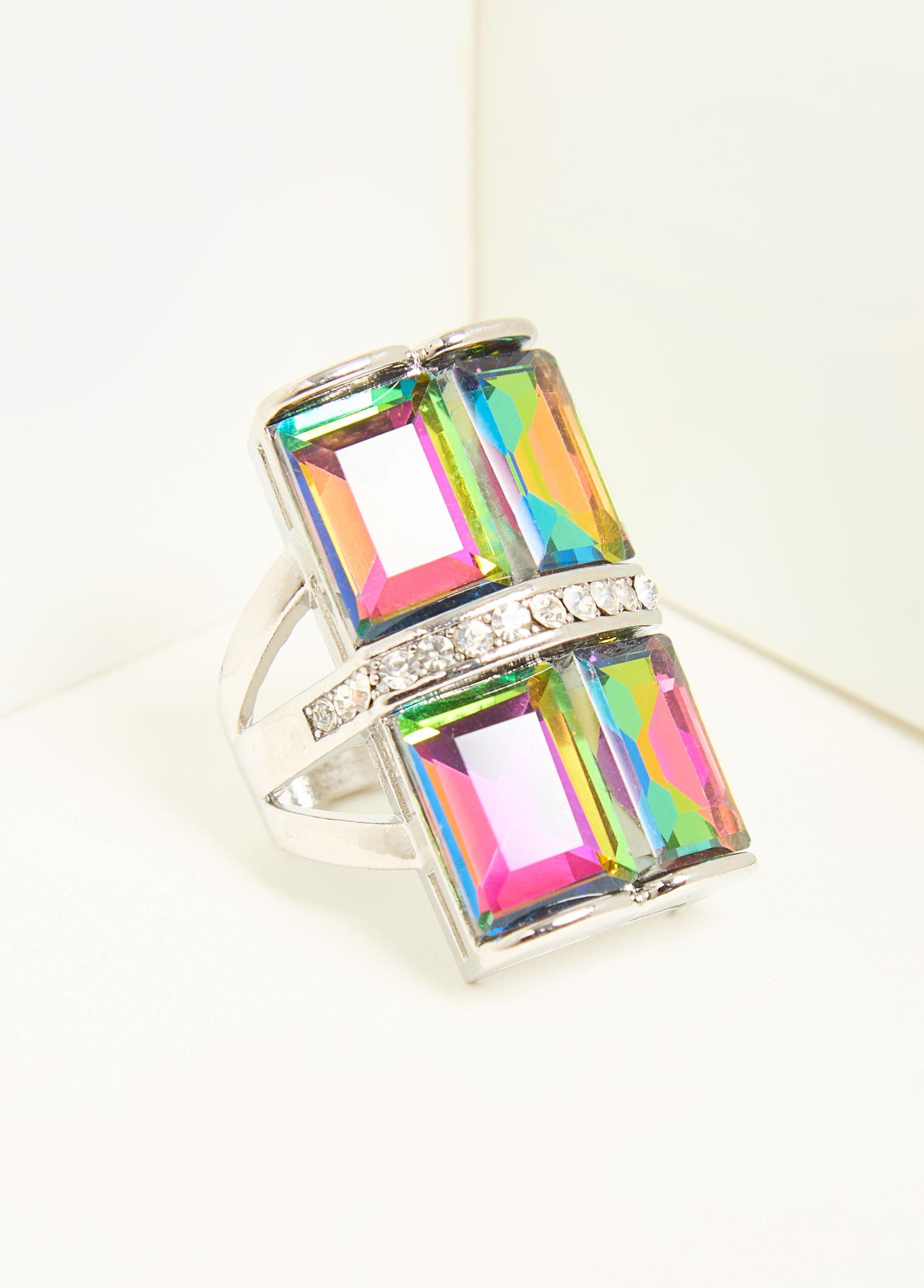 Plus Size Crystal Ring Ashley Stewart product image