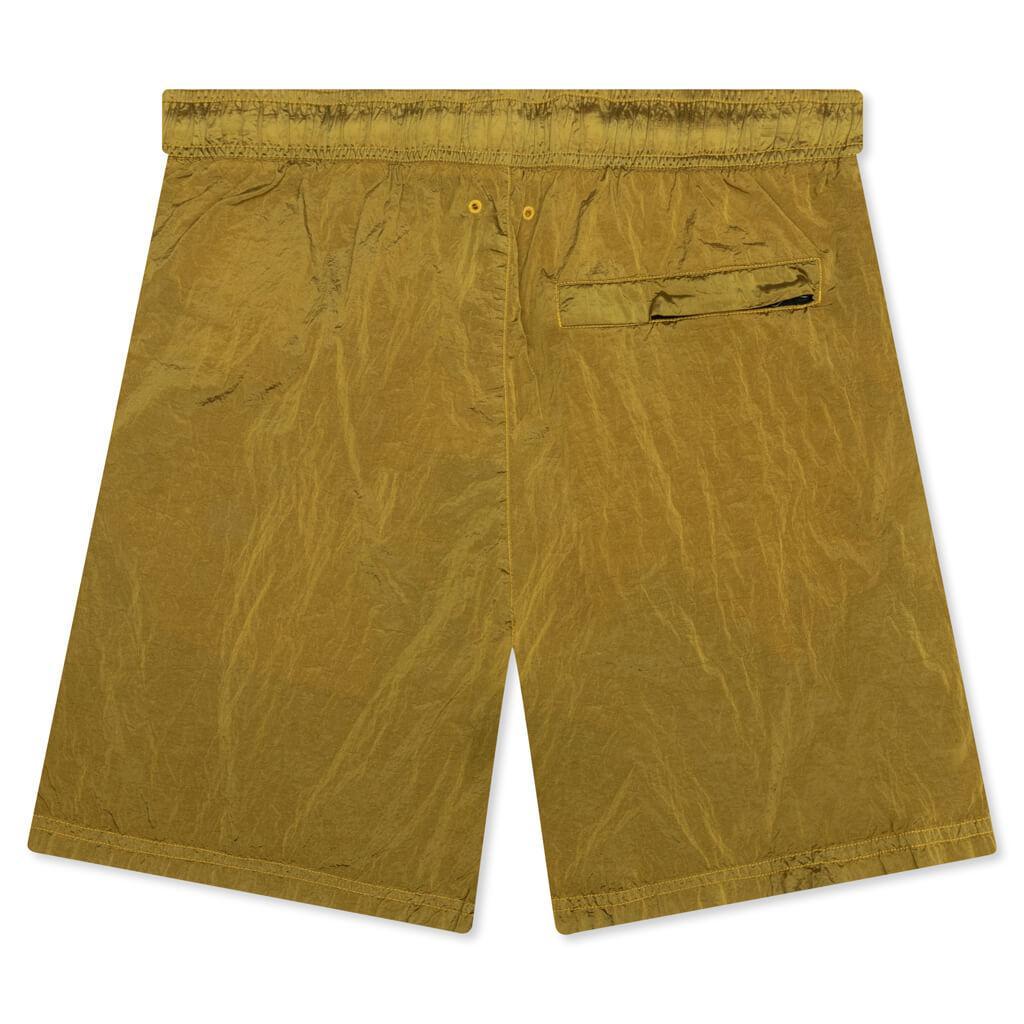 Econyl Regenerated Nylon Swim Trunks - Yellow Male Product Image