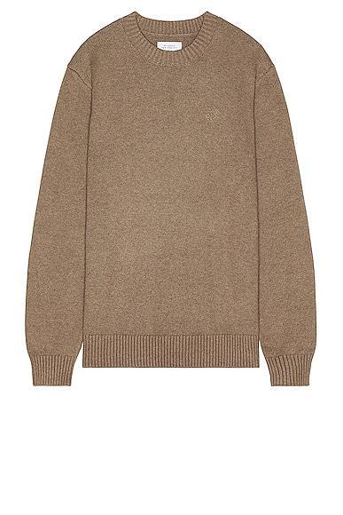 SATURDAYS NYC Greg Sweater in Bungee - Brown. Size S (also in ). Product Image