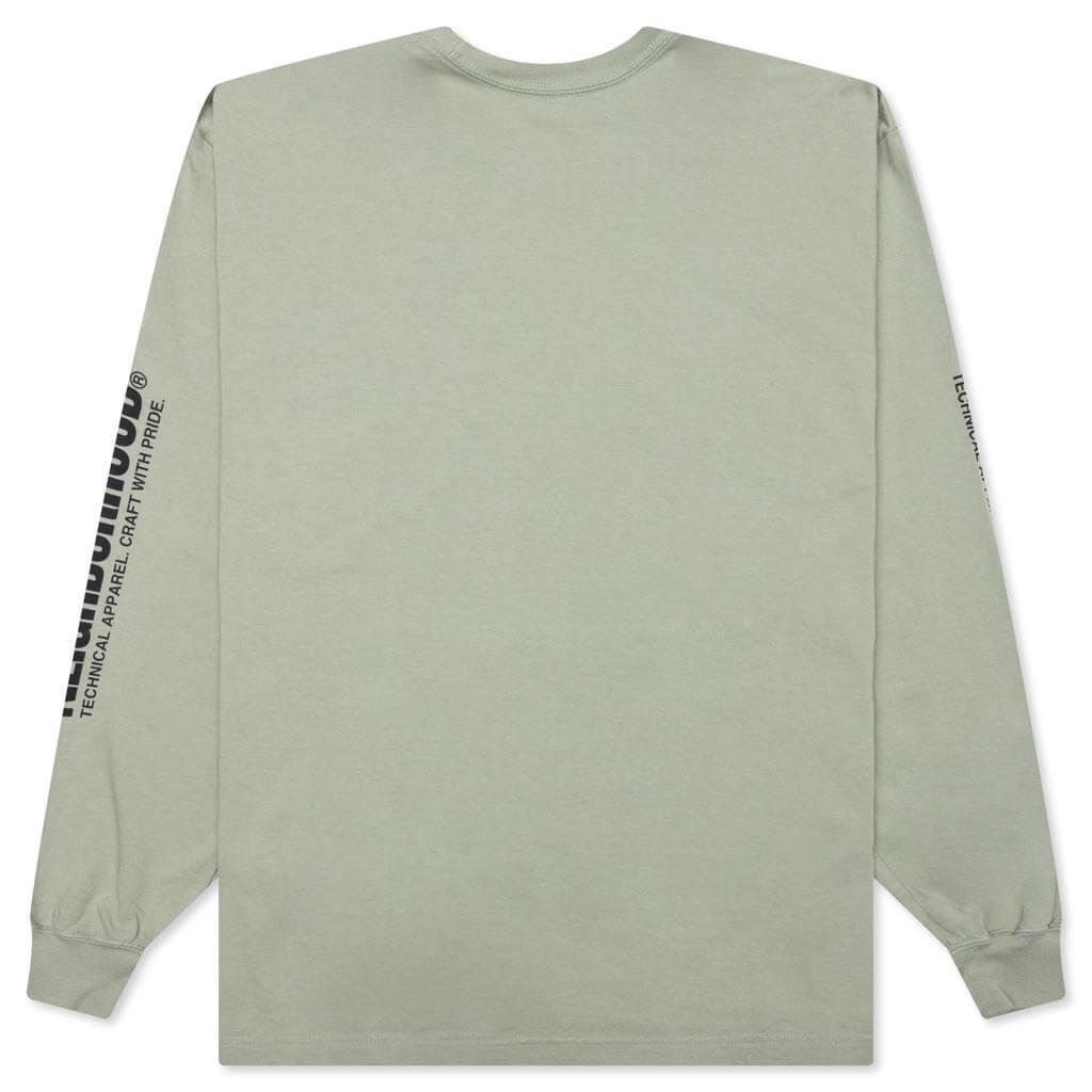 NH L/S Tee 1 - Sage Green Male Product Image