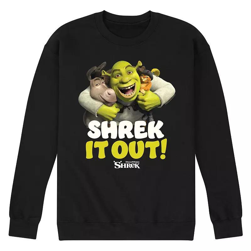 Mens Shrek It Out Sweatshirt Blue Product Image