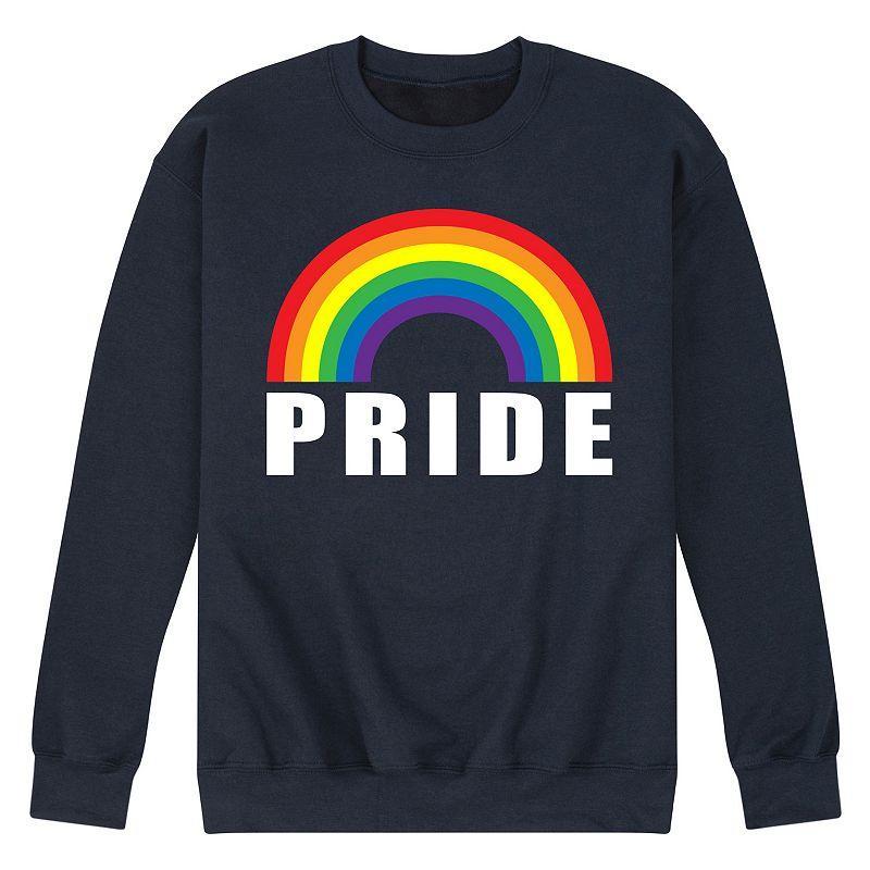 Mens Pride Bow Fleece Sweatshirt Black Product Image