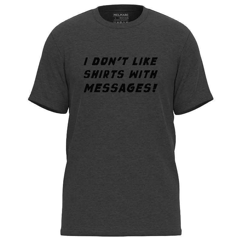 Mens One Liner Graphic Tee Grey Heather Product Image