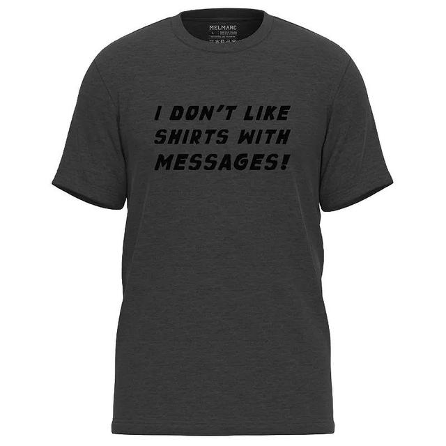 Mens One Liner Graphic Tee Grey Heather Product Image